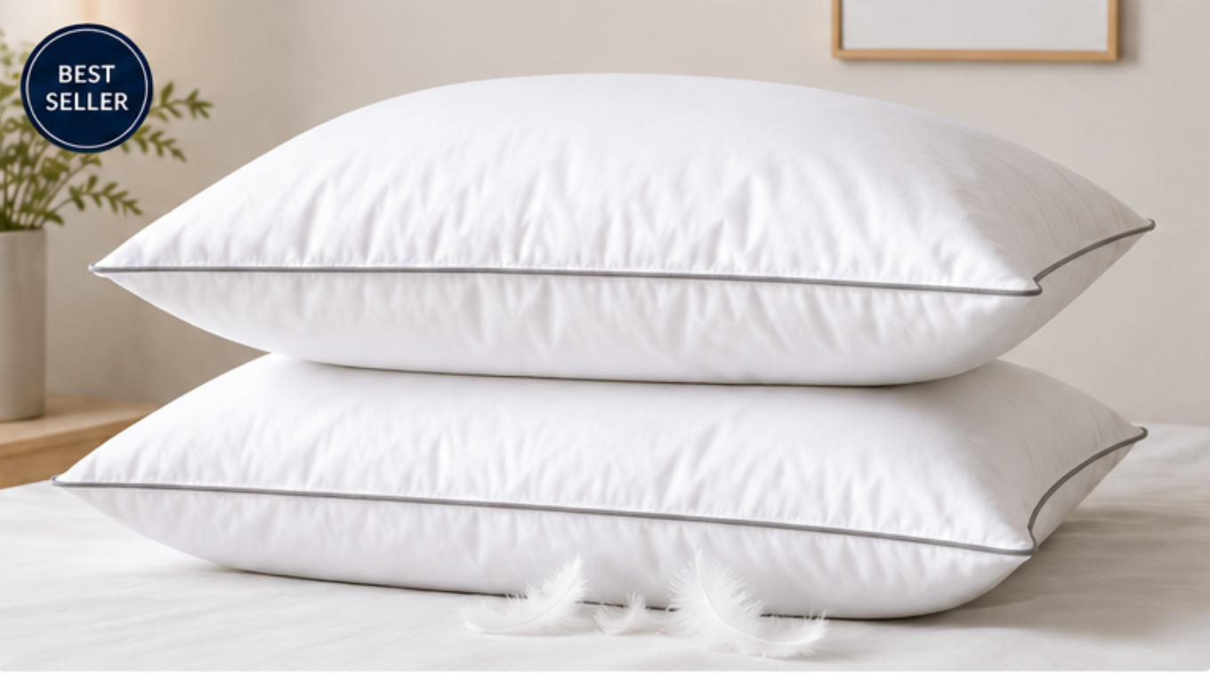 Duck feather Pillow Pair